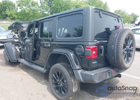 2021 Jeep Wrangler 4Xe Unlimited Sahara 4X4 from USA, damaged, VIN 1C4JJXP60MW772389